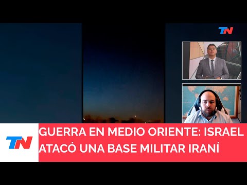 GUERRA EN MEDIO ORIENTE: Israel atacó una base militar en Irán