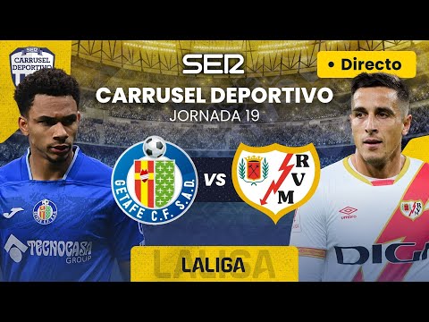 ? GETAFE CF vs RAYO VALLECANO | EN DIRECTO #LaLiga 23/24 - Jornada 19