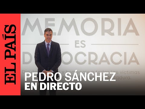 DIRECTO | Sánchez preside el acto por el 'Día de las víctimas de la Guerra y la Dictadura' | EL PAÍS