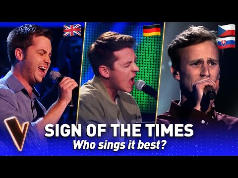 Harry Styles’ SIGN OF THE TIMES in The Voice? | Who sings it best? #5