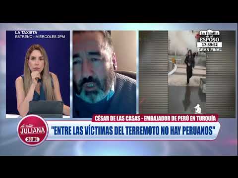 Embajador de Perú en Turquía: Entre las víctimas del terremoto no hay peruanos