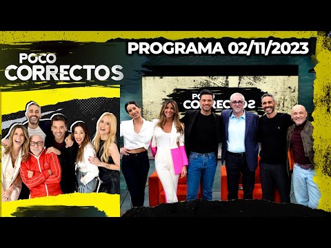 POCO CORRECTOS - Programa 02/11/23 - INVITADO: RICARDO CANALETTI