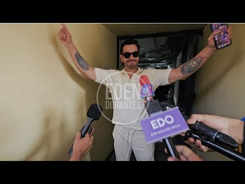 DAVID ZEPEDA Celebra con la prensa su cumpleaños  así le cantamos las mañanitas