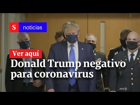 Donald Trump dio negativo para coronavirus | Semana Noticias