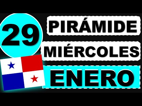 Pirámide de la Lotería de Panamá para Miercoles 29 Enero 2025 Decenas Suerte Sorteo Hoy Miercolito