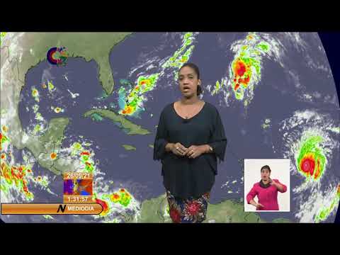 Actualización meteorológica de Cuba al Mediodía