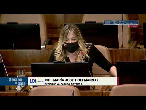 Votación proyecto 10% AFP | Intervención diputada María José Hoffmann