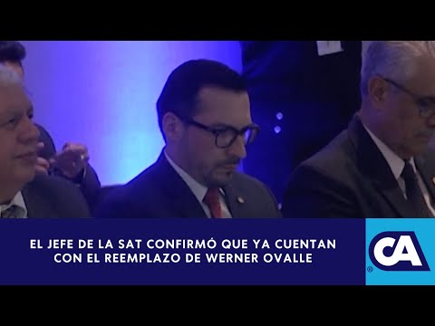 Werner Ovalle dimite del cargo de Director de la Intendencia de Aduanas de Guatemala