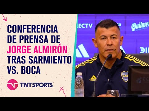 EN VIVO: Jorge Almirón habla en conferencia de prensa tras Sarmiento vs. Boca