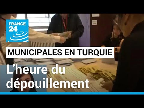 Élections municipales en Turquie : les bureaux de vote ont fermé • FRANCE 24