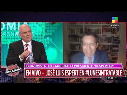 José Luis Espert en Intratables (27/07/20)