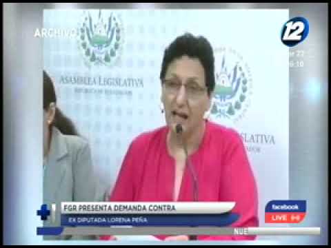 FGR presenta demanda contra ex diputada Lorena Peña