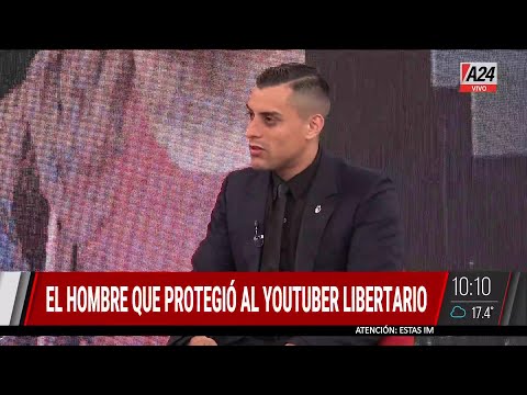 Quién es el PROTECTOR de Fran Fijap, el LIBERTARIO AGREDIDO en la marcha contra el veto de Milei