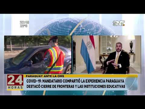 COVID-19: Paraguay ante la Organización Mundial de la Salud