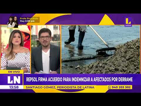 Repsol firma acuerdo para indemnizar a afectados por derrame de petróleo
