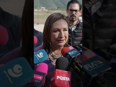 30 de Noviembre de 2023-Entrevista a Xóchitl Gálvez Ruiz previa a visita Presa La Boca-Santiago, NL