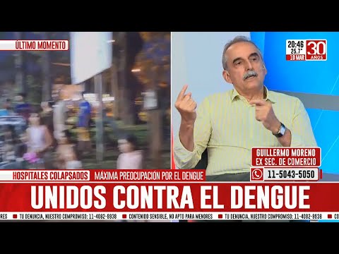 Guillermo Moreno: El gobierno de Milei se va a terminar dentro de la ley y el orden