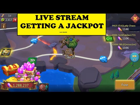 Lords Mobile -  LIVE STREAM - GETTING A JACKPOT...MAYBE...CHANCES OF SUCCESS ARE....