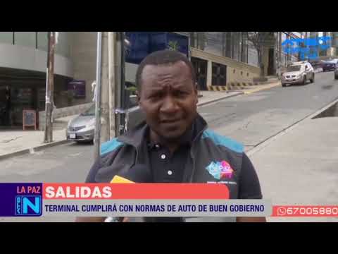 Terminal de Buses de La Paz suspenderá las salidas en la jornada censal