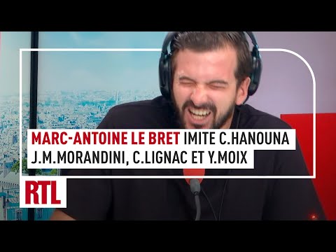 Marc-Antoine Le Bret imite Cyril Hanouna, Jean-Marc Morandin, Cyril Lignac et Yann Moix