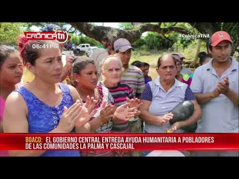 Comunidades de San Lorenzo afectadas por lluvias reciben ayuda gubernamental – Nicaragua