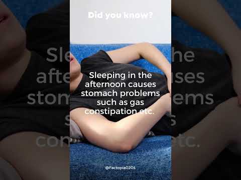 "The Health Consequences of Afternoon Naps"