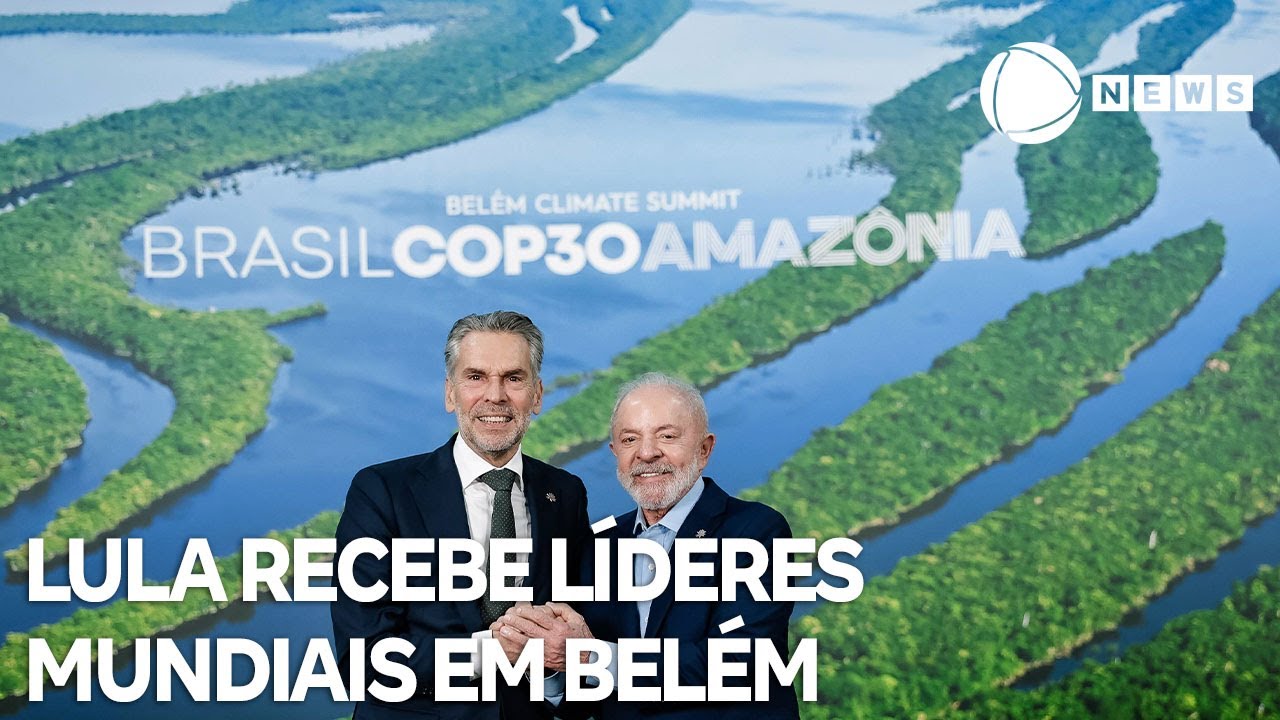 Lula recebe líderes mundiais em Belém para encontro TV Online Lula recebe líderes mundiais em Belém para encontro