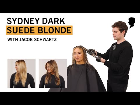 Sydney Sweeney’s Dark Suede Blonde Tutorial | Jacob Schwartz