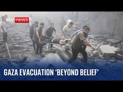 Israel-Hamas war: Palestine Red Crescent Society 'shocked' over Gaza evacuation order