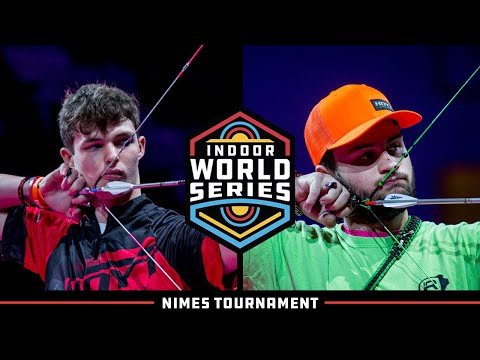 Archery 🏹 Aljaz Brenk v Leonardo Costantino – compound men (U21) bronze | 2022 Nimes Tournament