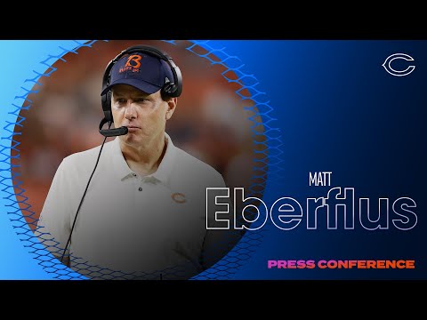 Matt Eberflus: Waiver pickups are 'pieces that we feel can help us' | Chicago Bears video clip