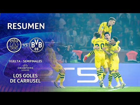 ¡El Dortmund deja sin final de la Champions a Mbappé! - Gol del PSG 0-1 Borussia Dortmund