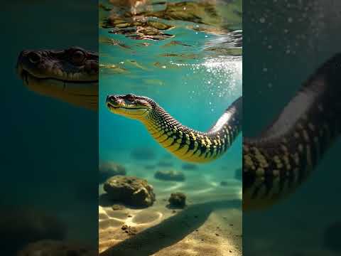 Underwater Giant: Anaconda in the Amazon 🐍