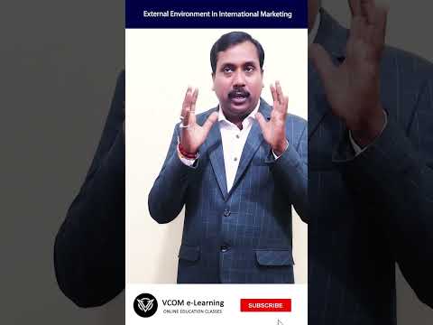 External Environment In International Marketing - #shortvideo  - #bishalsingh -Video@54