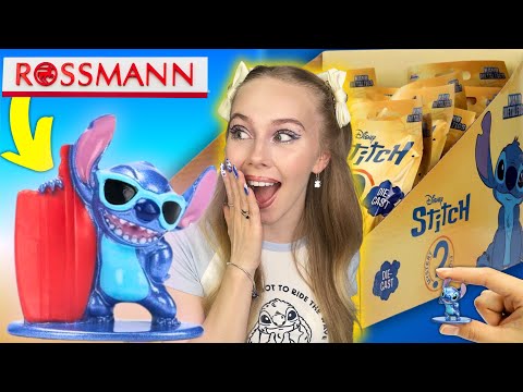 Otwieram NAJNOWSZE niespodzianki Stitch z ROSSMANN 🌸 | Mystery Figure | Jada | Stitch | Pattje