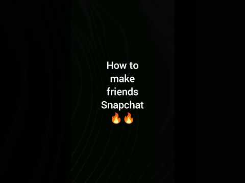 How to Make Friends on Snapchat | Easy Step by Step Guide 2025#youtubeshorts #foyoupage #trending