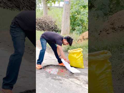 Road repair 🙏🇮🇳#humanity #trending #road #help #motivation #viralvideo #shorts