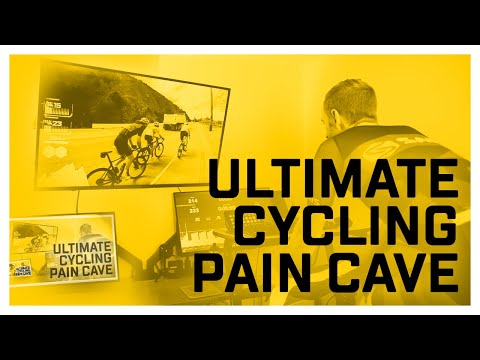World's Greatest Pain Cave? | Indoor Cycling Room Tour