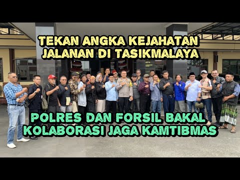 Tekan Angka Kejahatan Jalanan di Tasikmalaya, Polres dan Forsil Bakal Kolaborasi Jaga Kamtibmas