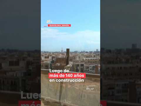 La Torre de Jesucristo terminará su construcción en 2025 #nmas #barcelona #shorts