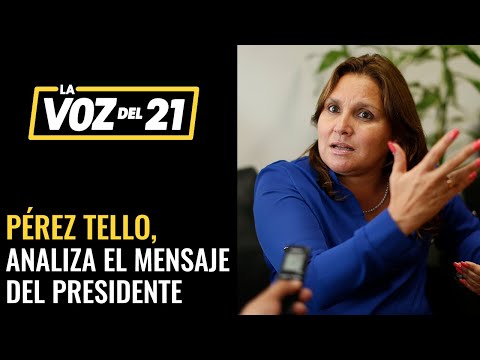 Marisol Pérez Tello analiza el mensaje del presidente Vizcarra por el #AniversarioPatrio