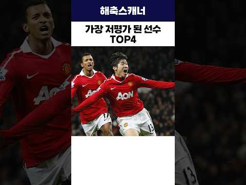 가장 저평가 된 선수 TOP4 #박지성 #토마스뮐러 #<strong>해외축구</strong>