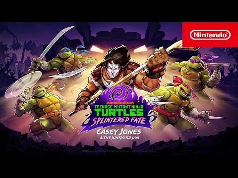 Teenage Mutant Ninja Turtles: Splintered Fate – Junkyard Jam DLC Trailer – Nintendo Switch