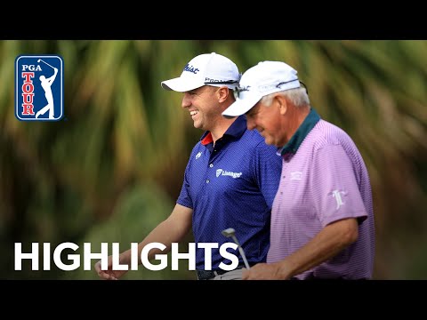 Justin and Mike Thomas shoot 15-under 57 | Round 1 | PNC Championship | 2022