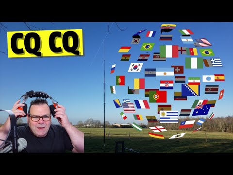 CQ CQ on my Ham Radio - Who Is There?