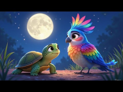 قصة هادئة وممتعة قبل النوم للأطفال، تعلمهم الحلم، الصبر، والأمل.