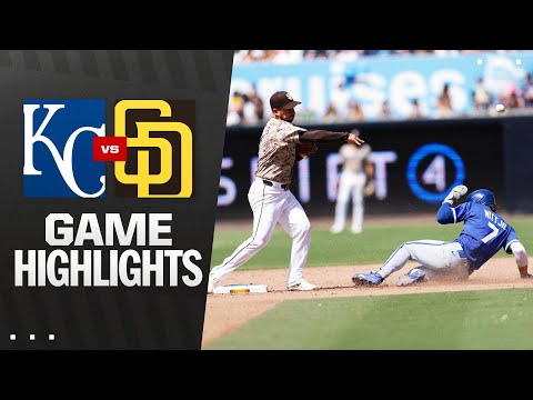 Royals vs. Padres Game Highlights (6/22/25) | MLB Highlights