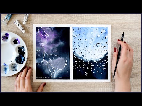 Easy Watercolor Painting Ideas Step by Step