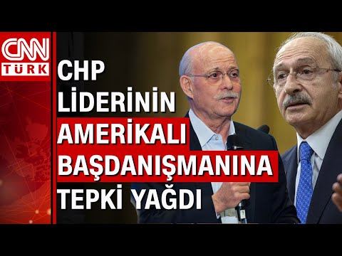 Kılıçdaroğlu’nun ABD’li başdanışmanına tepki yağdı! ABD’li başdanışman toplantıda konuşacak!