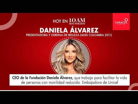 Daniela Álvarez // Presentadora y exreina de belleza (Miss Colombia 2011)